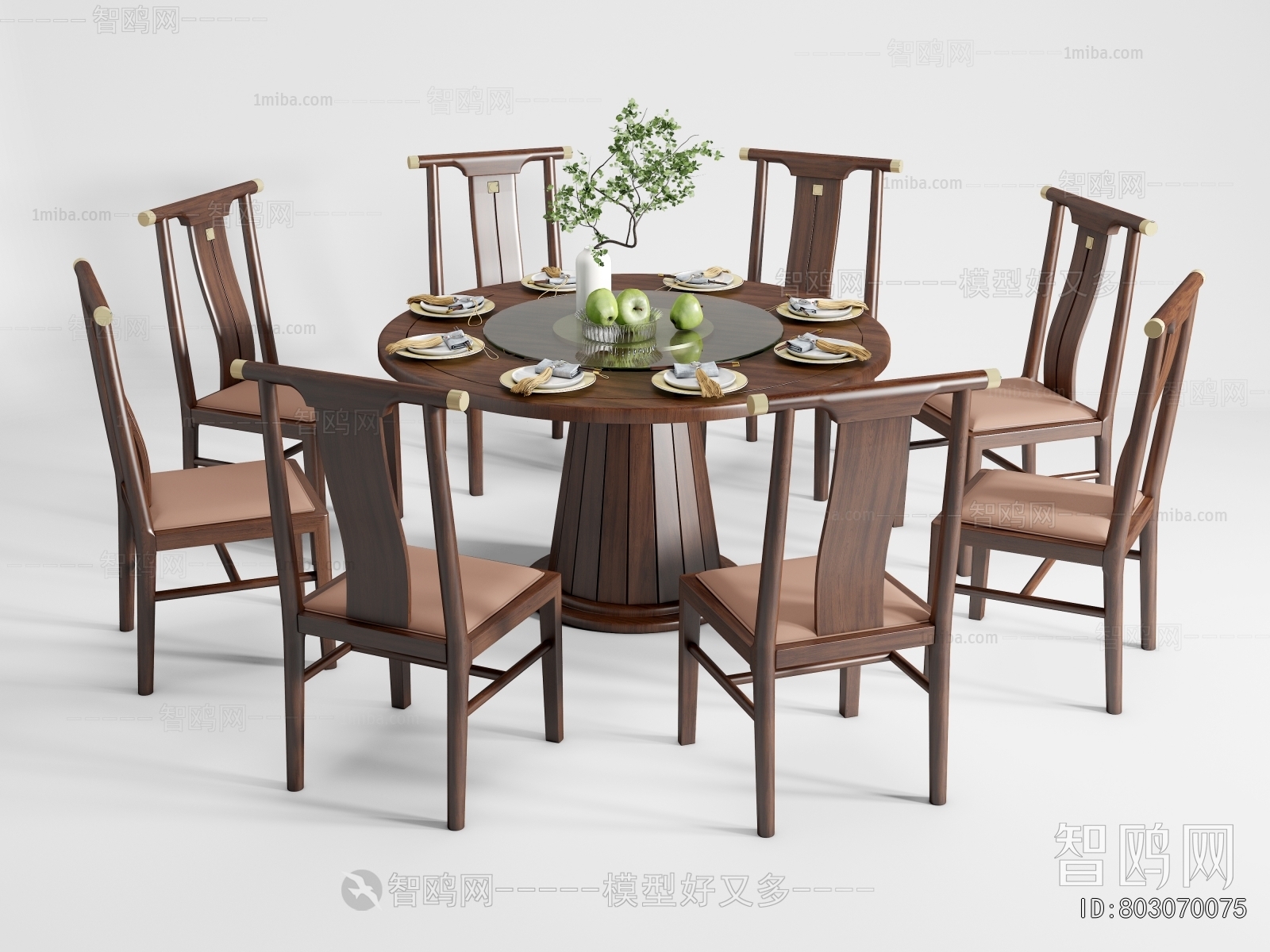 New Chinese Style Dining Table And Chairs