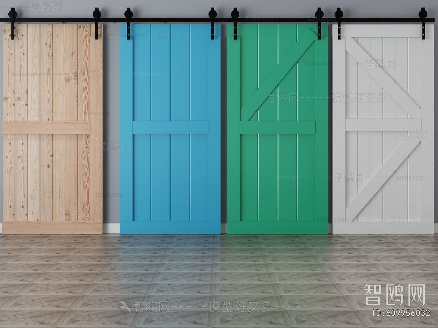 Industrial Style Door