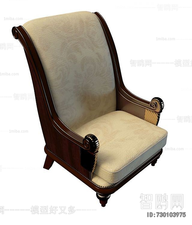 European Style Single Sofa