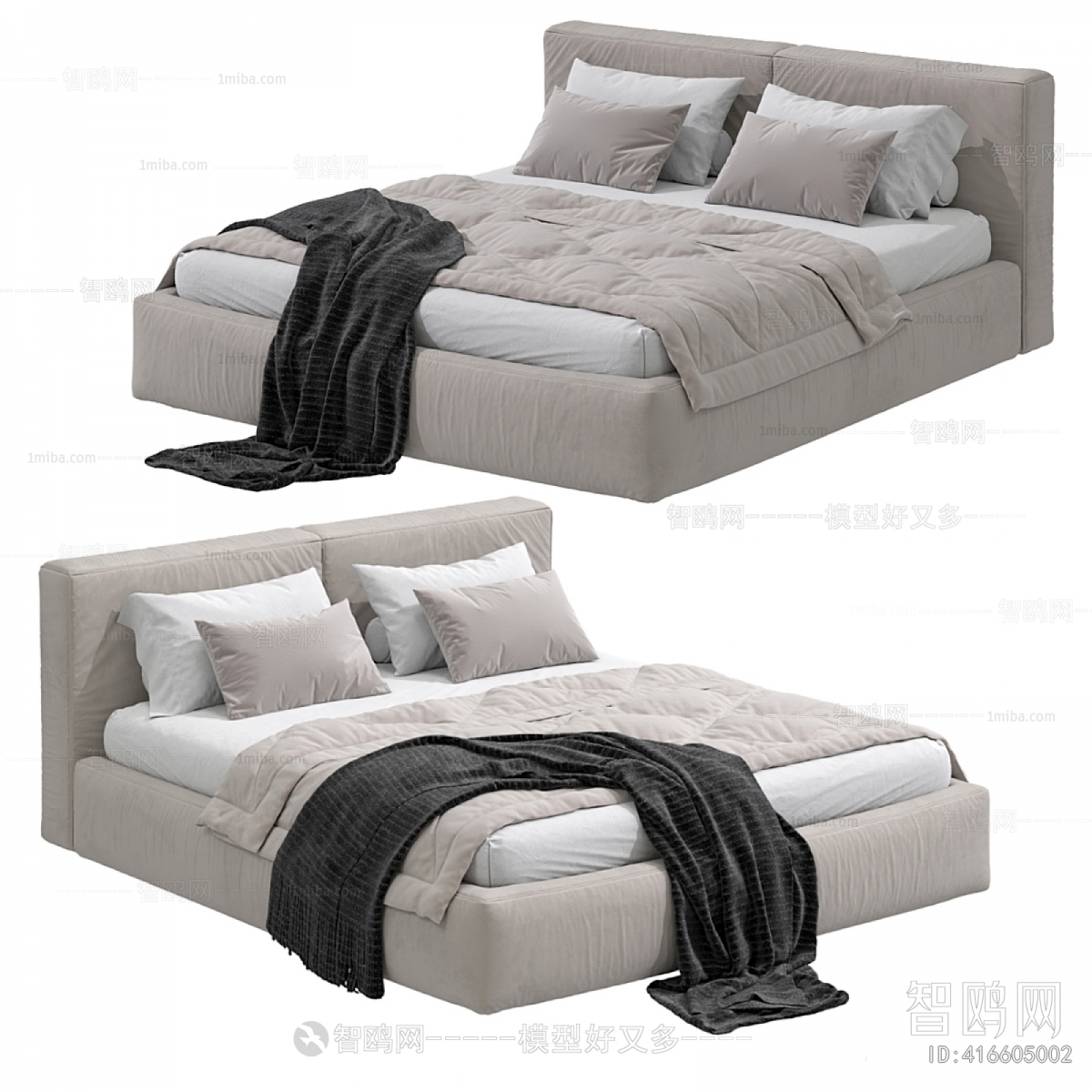 Modern Double Bed