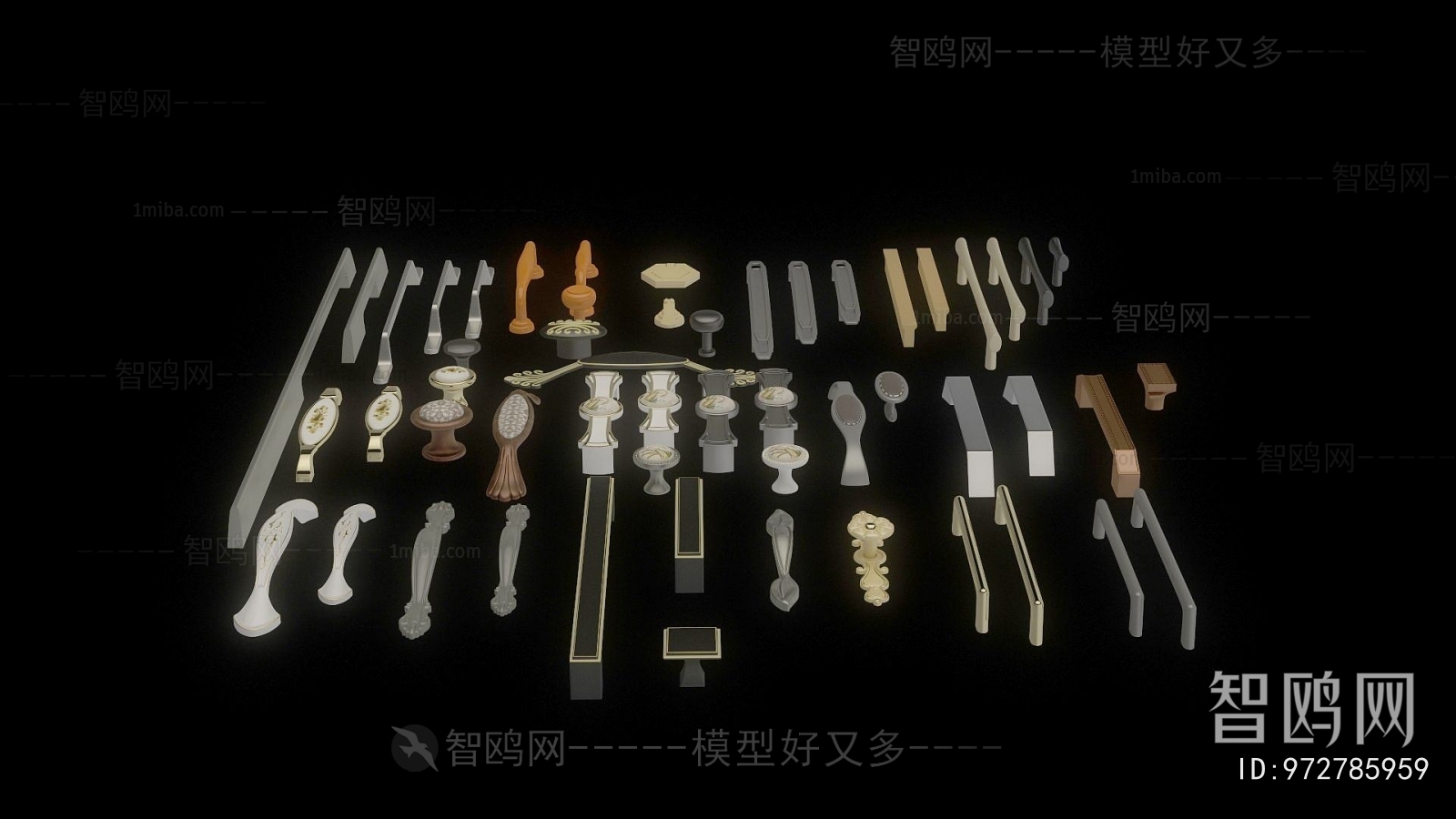 New Chinese Style Door Handle