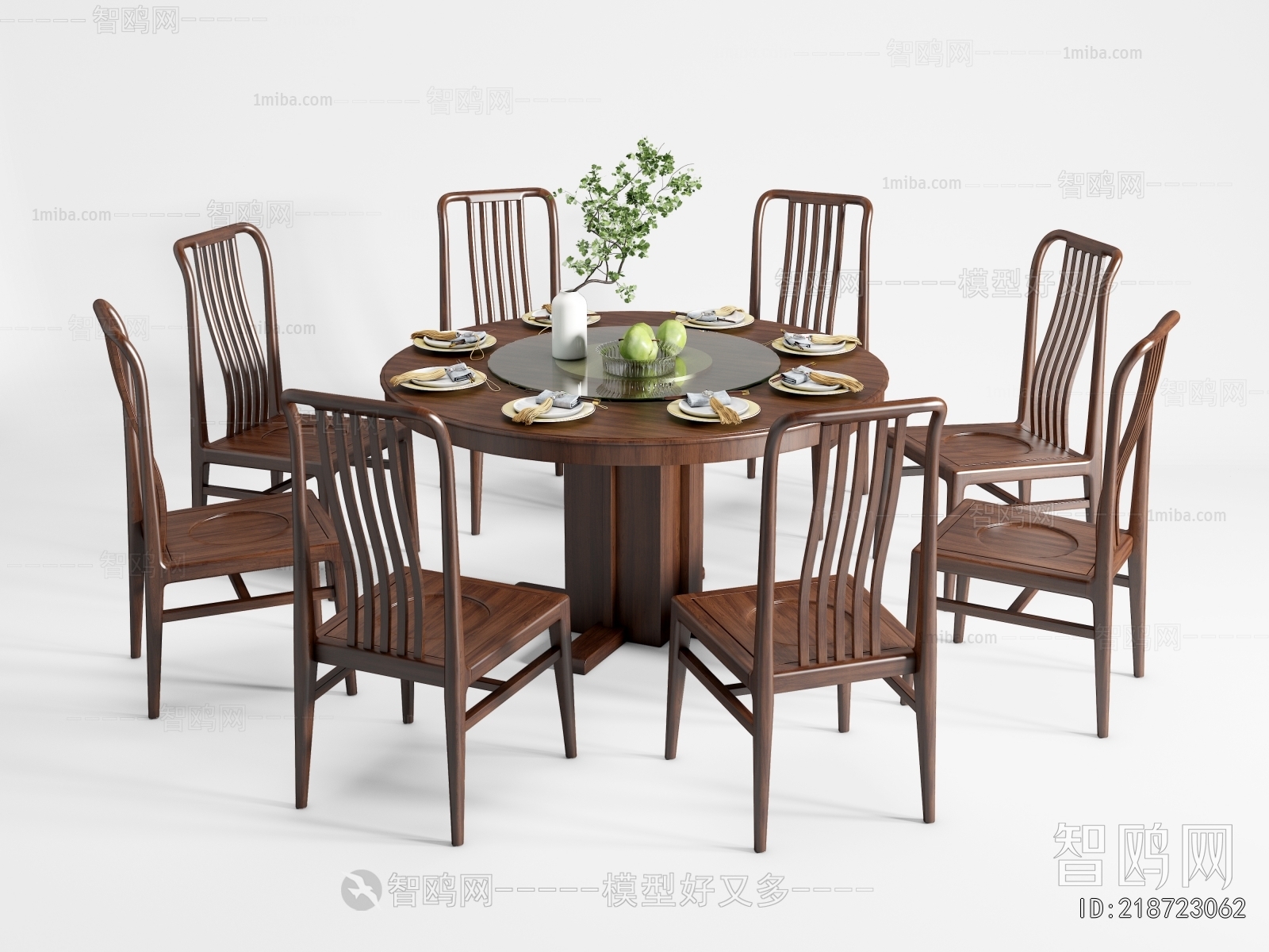 New Chinese Style Dining Table And Chairs