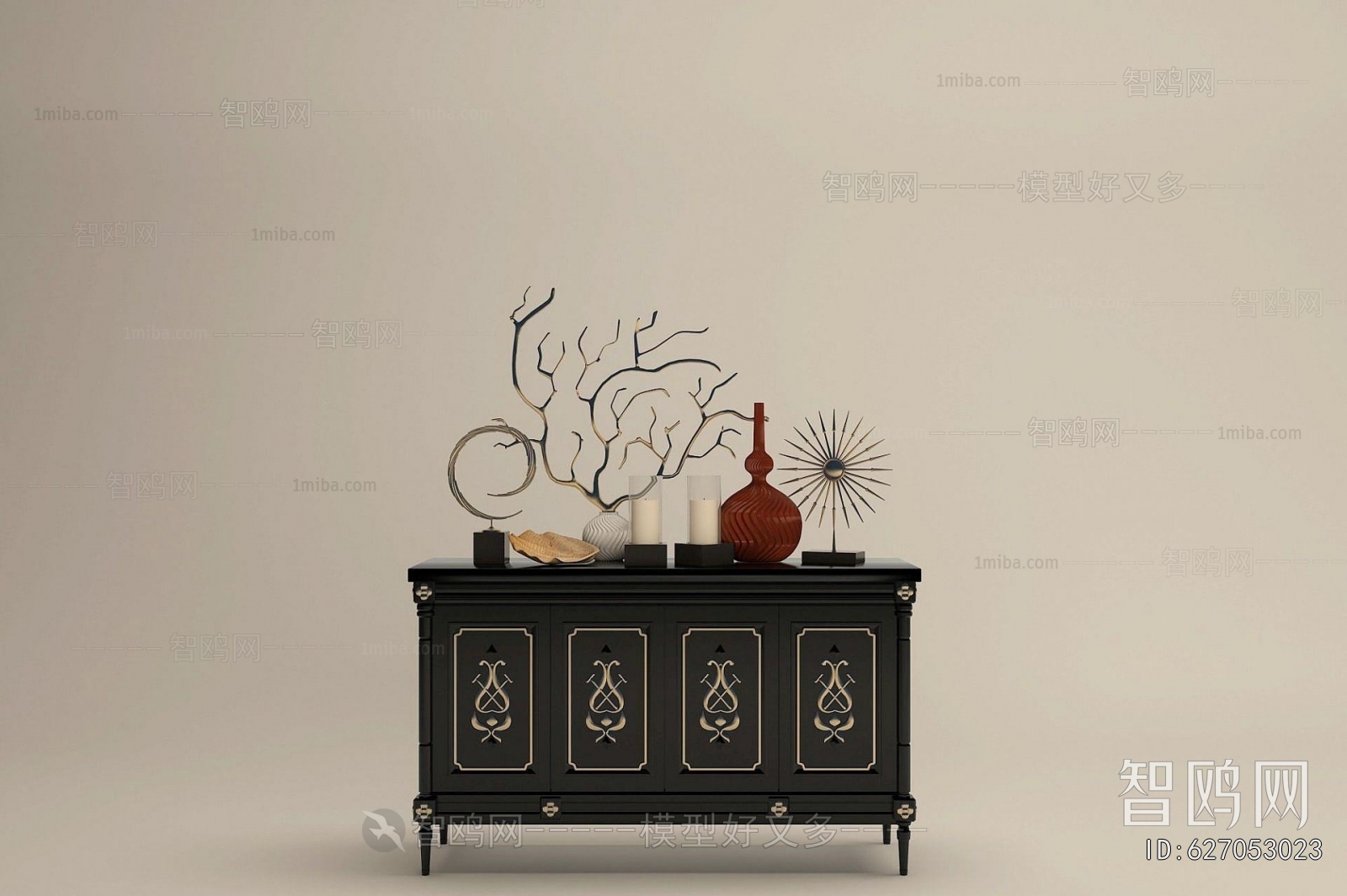 Modern Decorative Cabinet