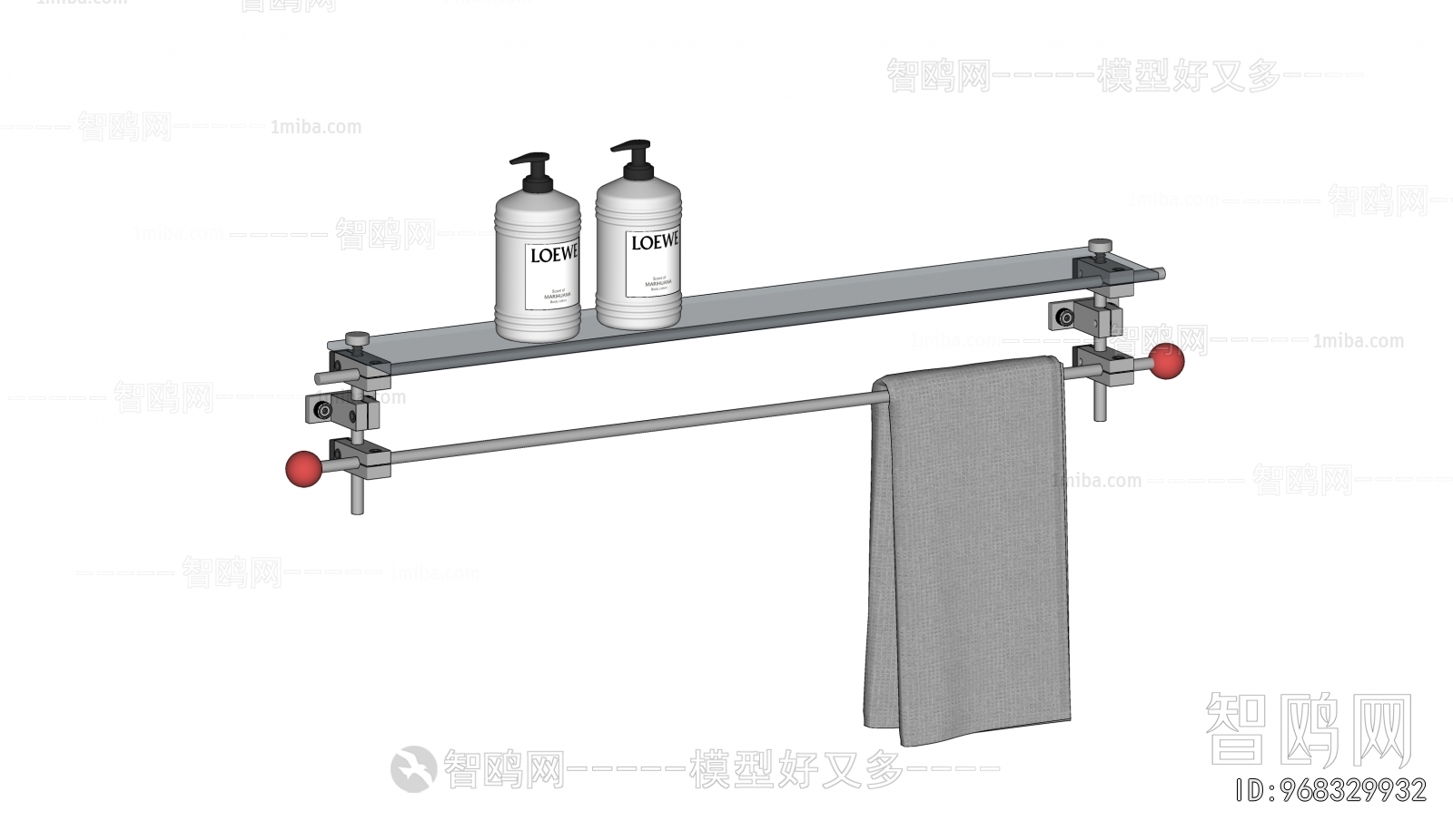 Modern Bathroom Rack