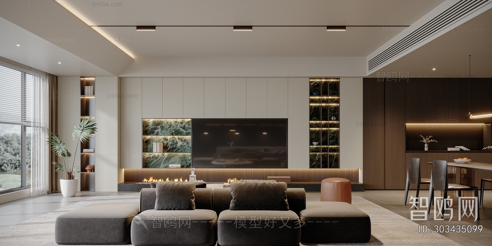 Modern A Living Room