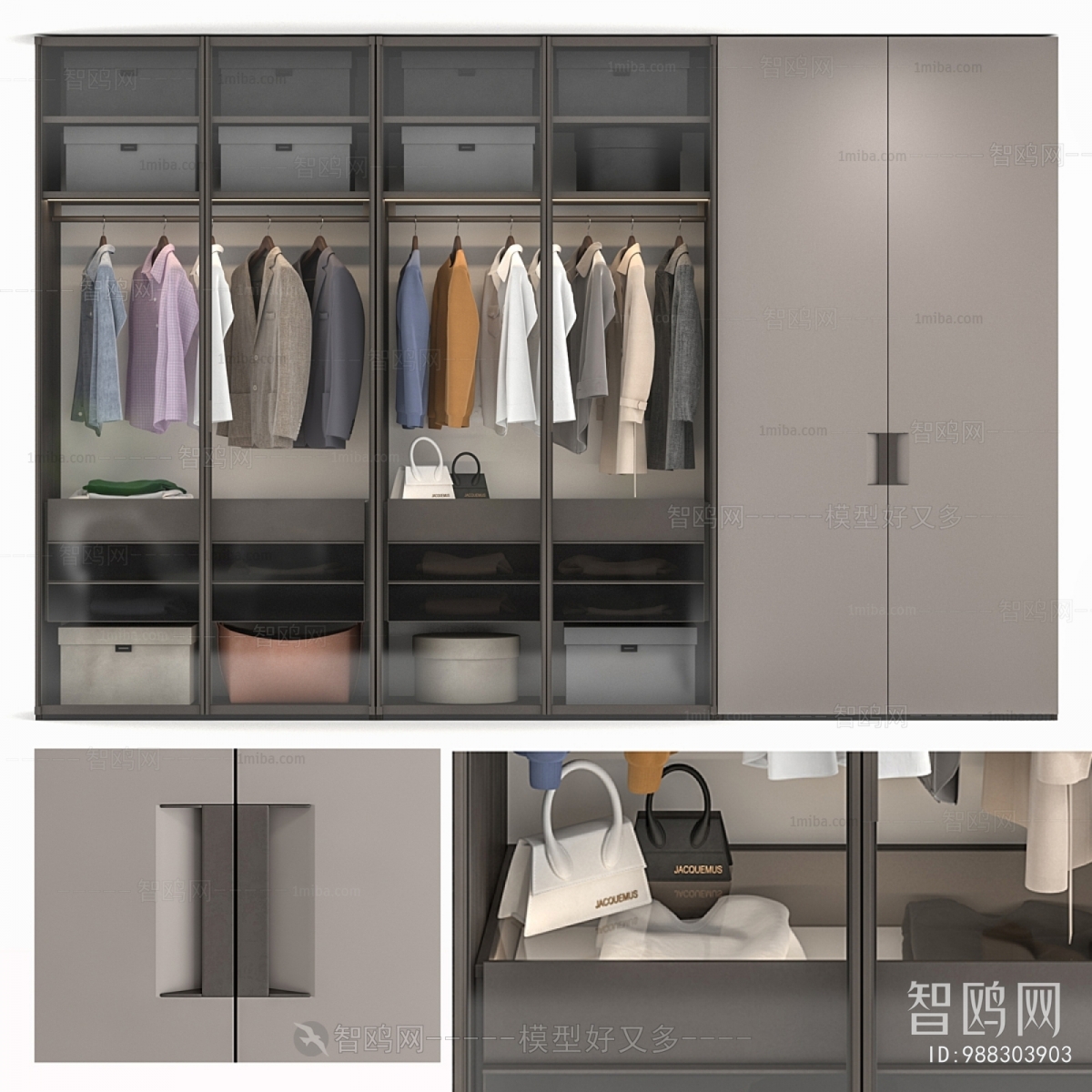 Modern The Wardrobe
