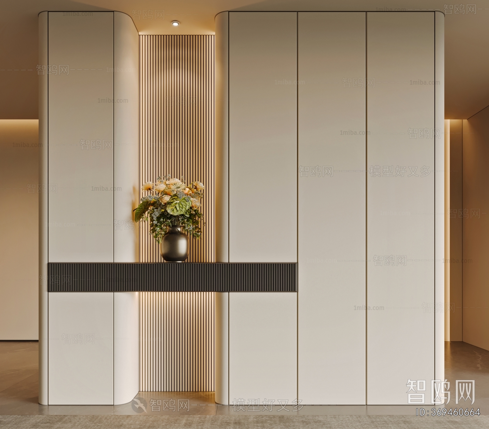 Modern Entrance Cabinet
