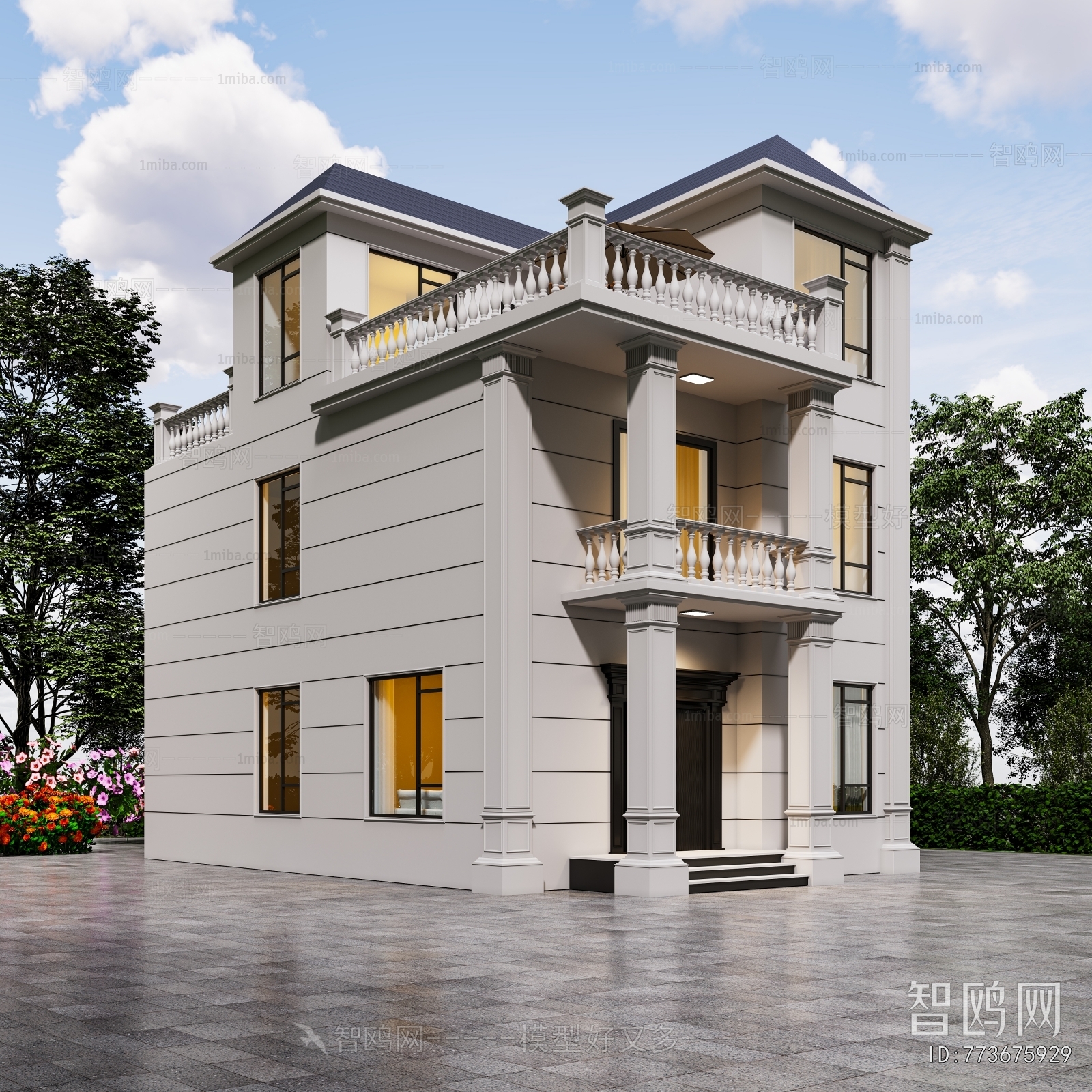 New Chinese Style Detached Villa