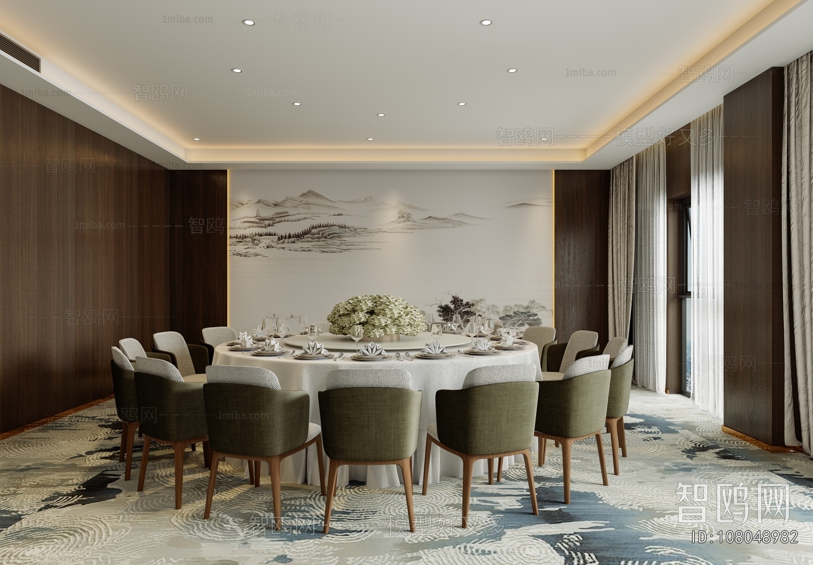 New Chinese Style Restaurant Box