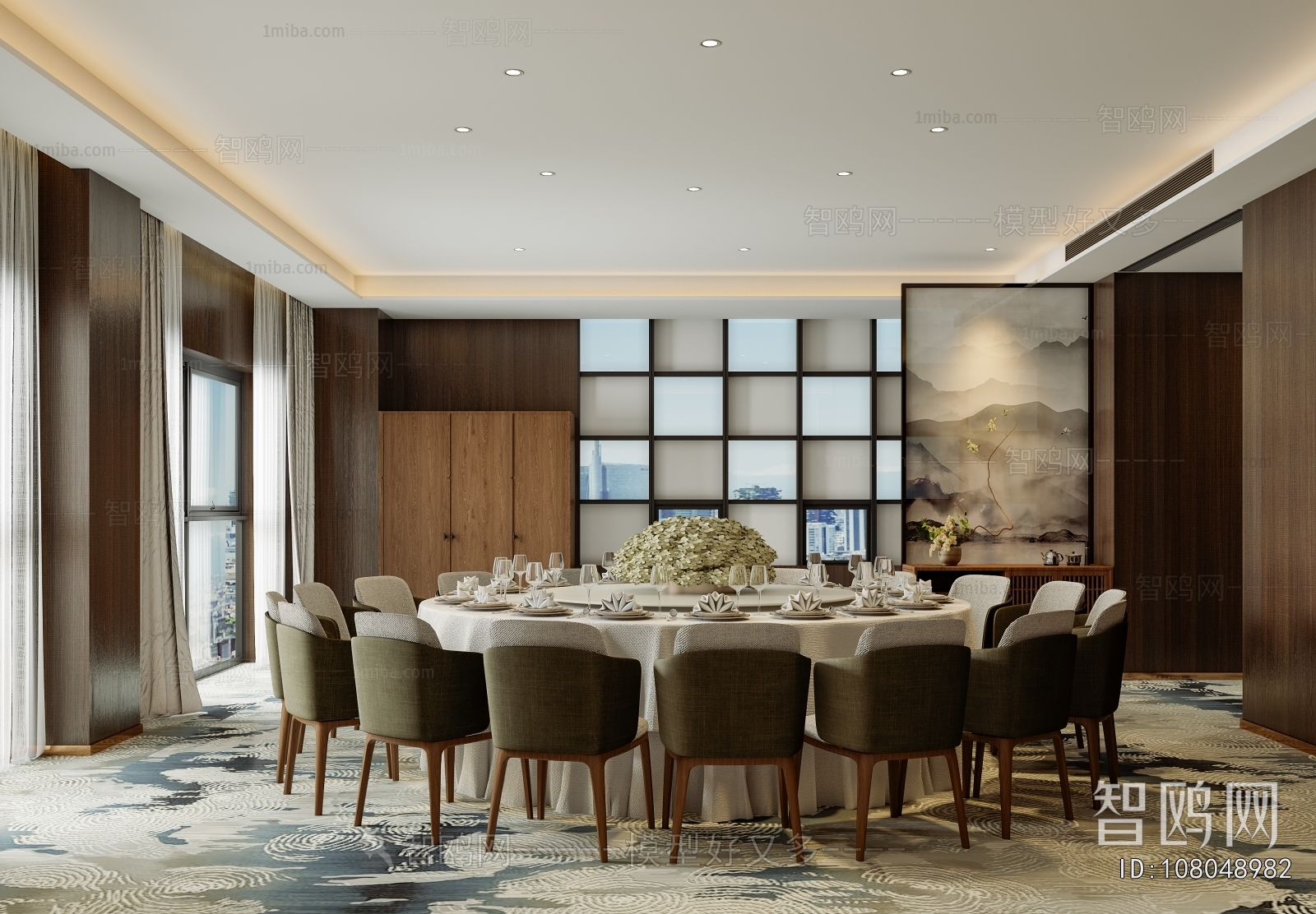 New Chinese Style Restaurant Box