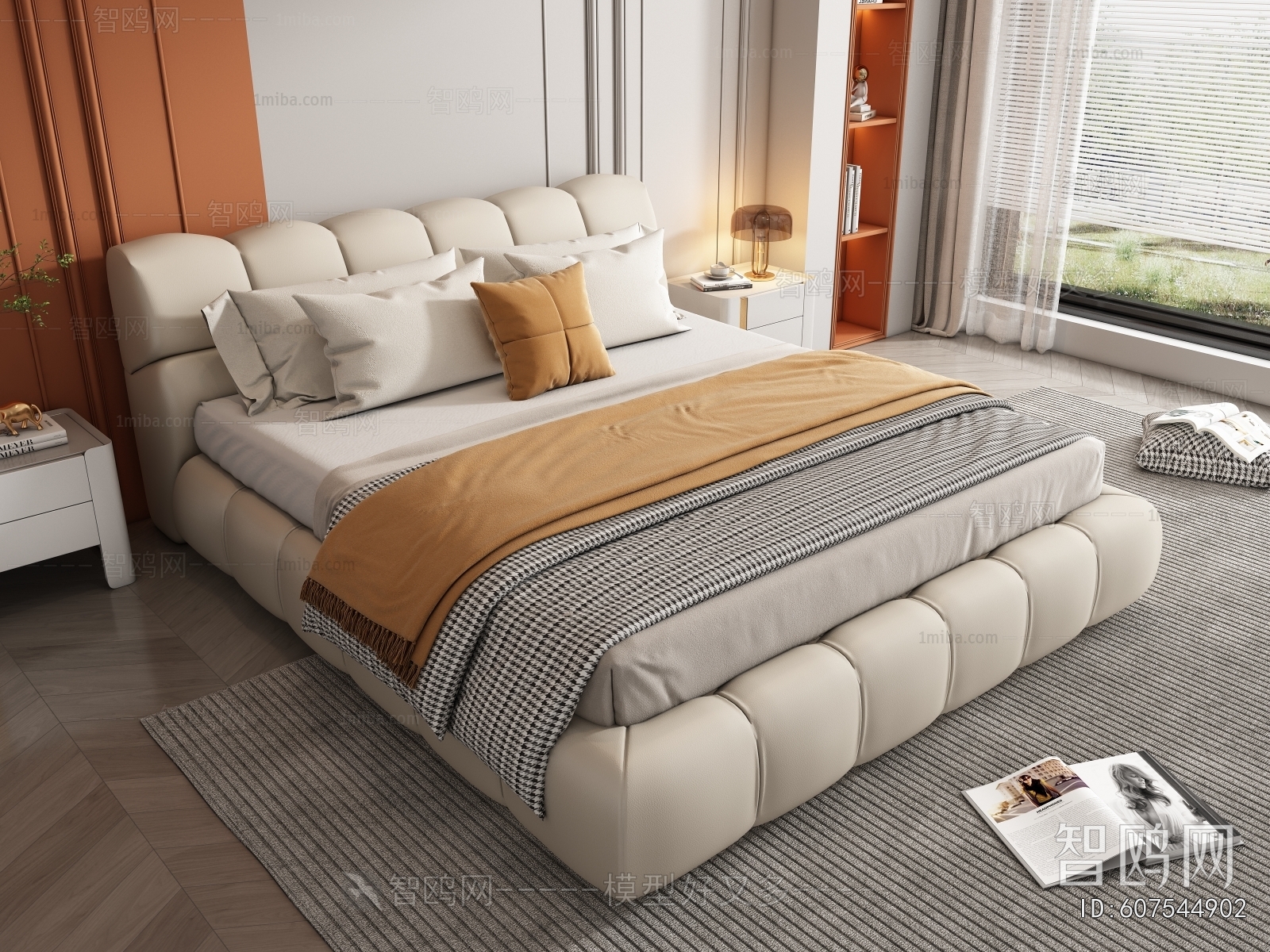 Modern Double Bed