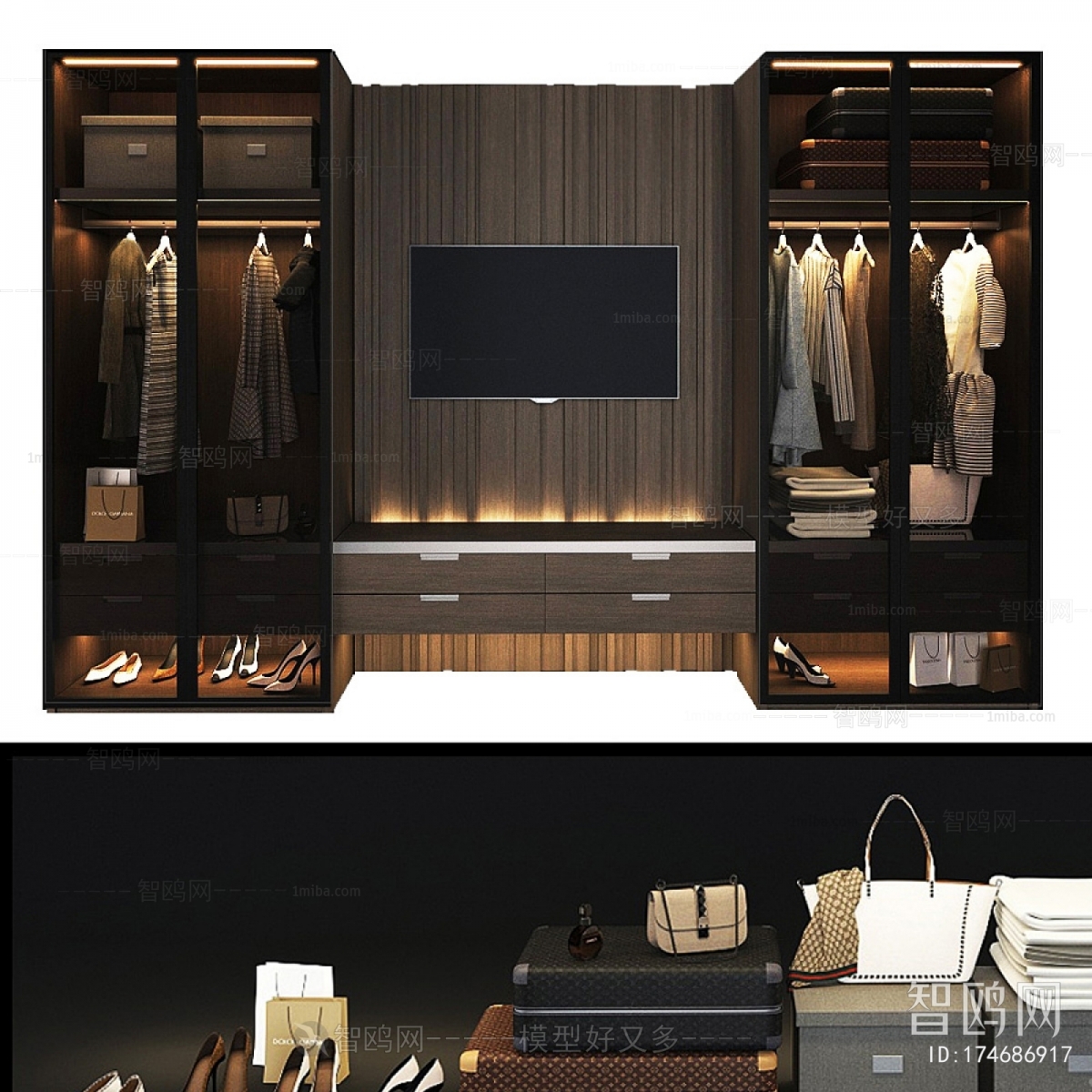 Modern The Wardrobe