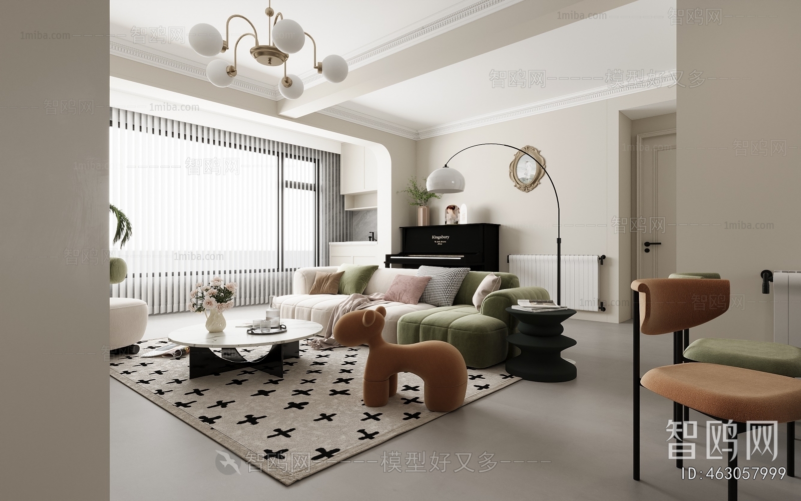 French Style A Living Room