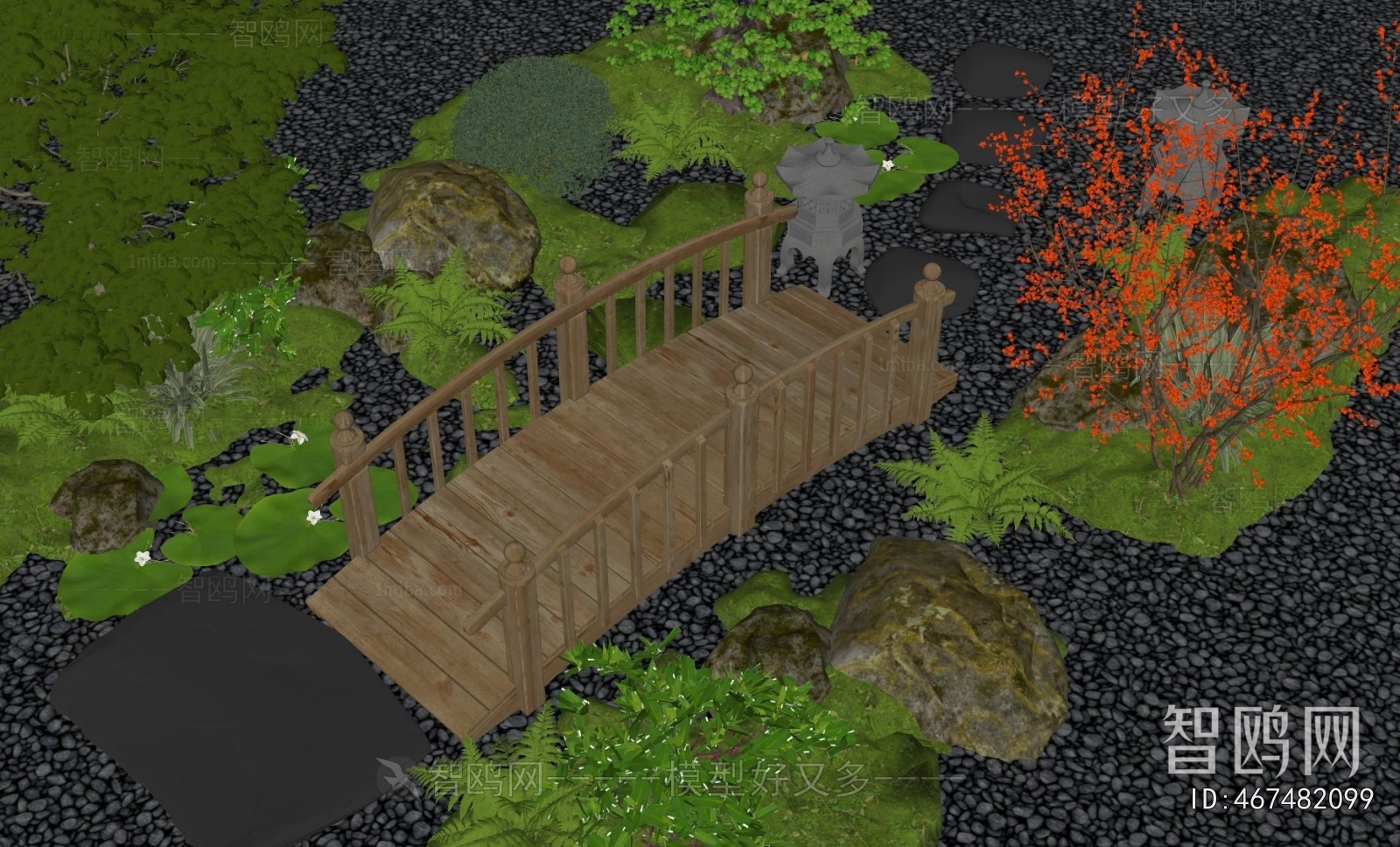 Modern Rockery Waterscape