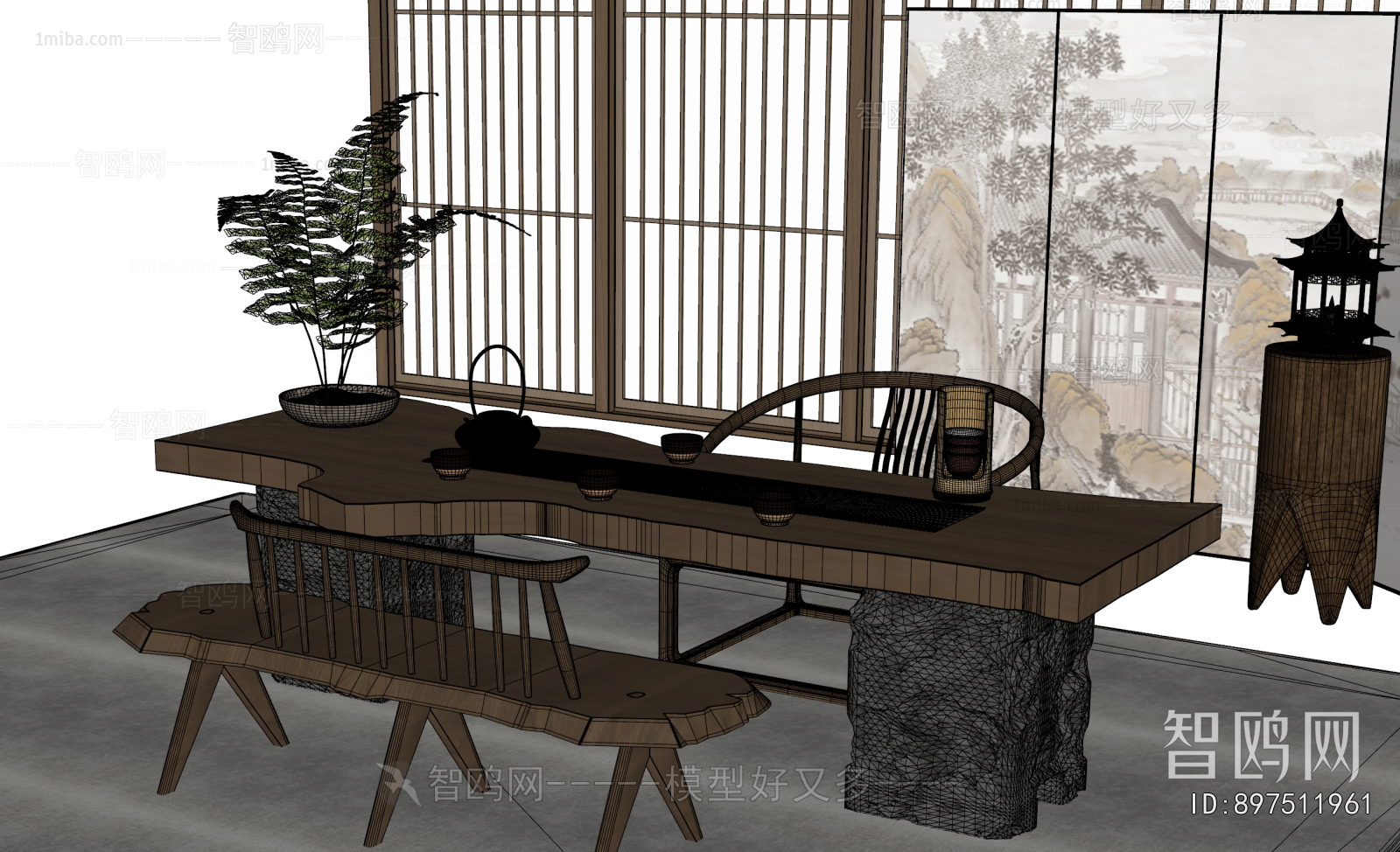 New Chinese Style Tea Tables And Chairs