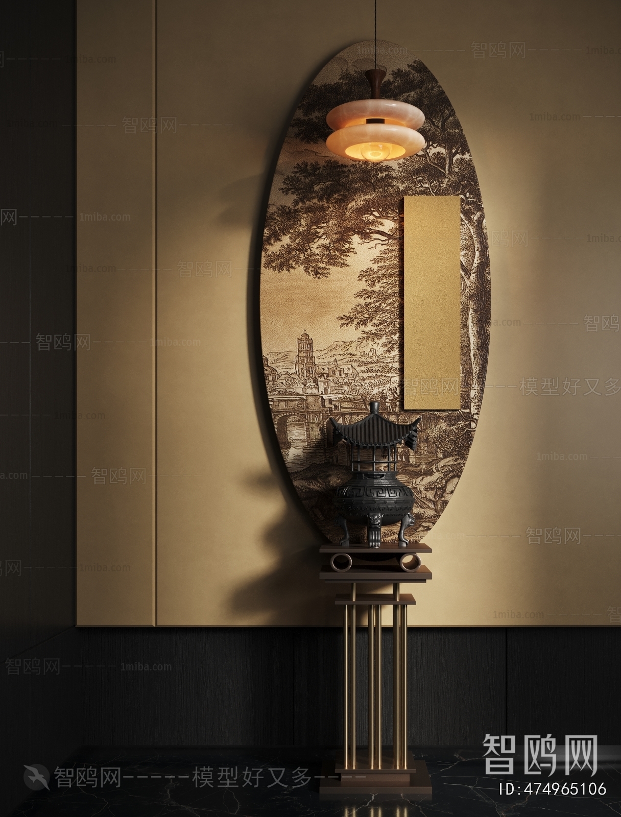 New Chinese Style Decorative Set