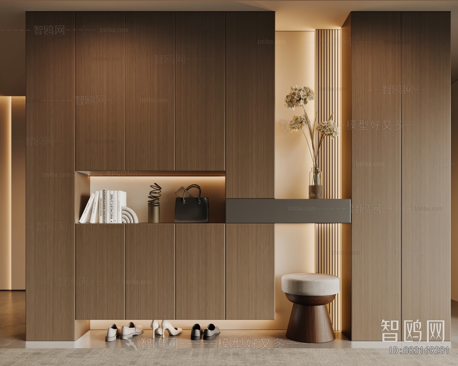 Modern Entrance Cabinet