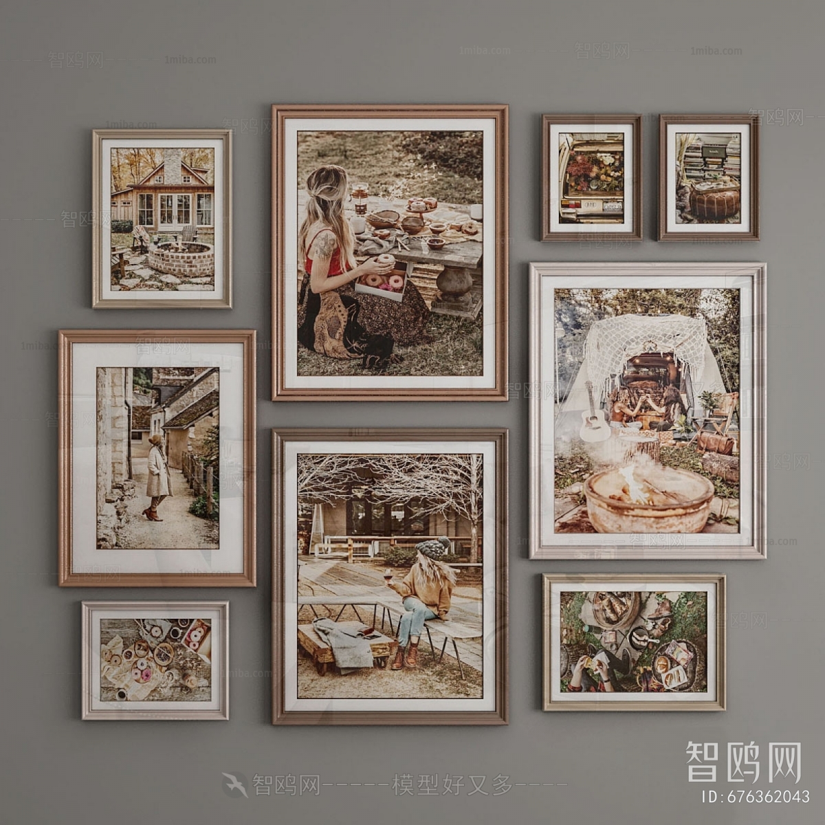 American Style Painting