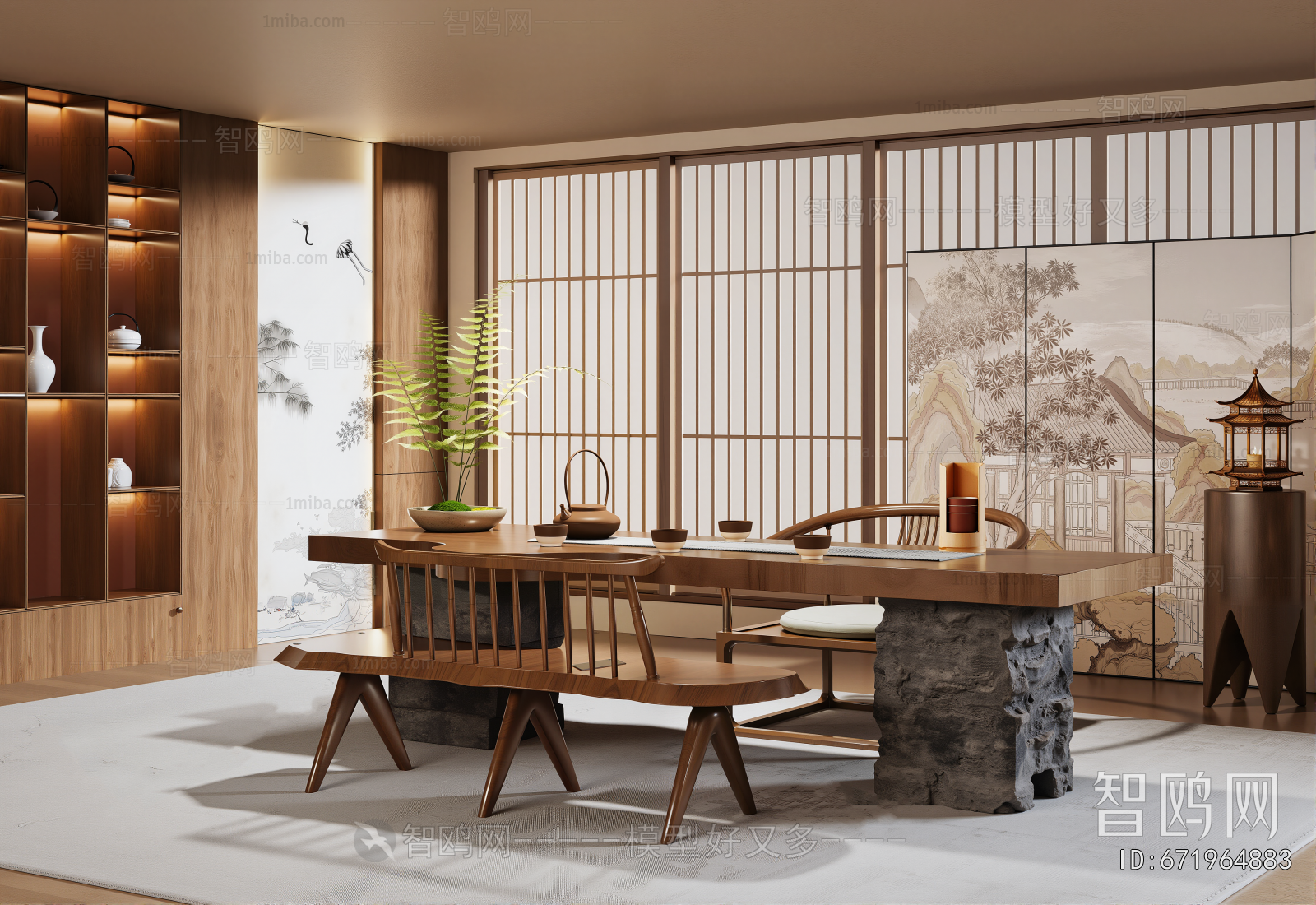 New Chinese Style Tea House