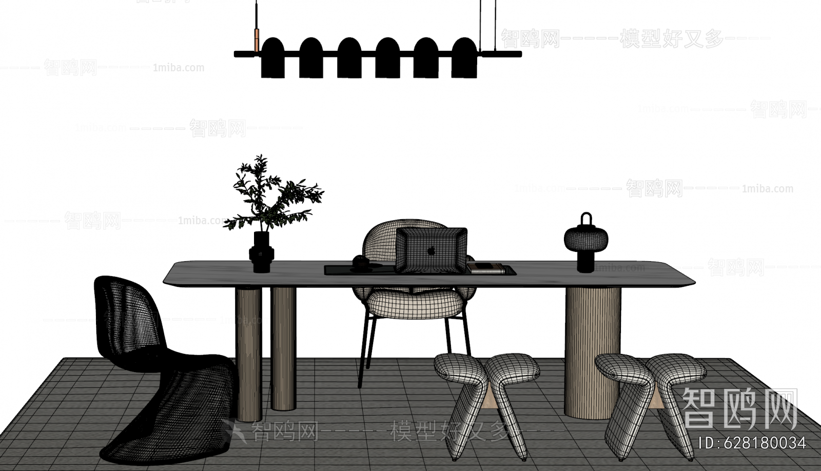 Modern Computer Desk And Chair