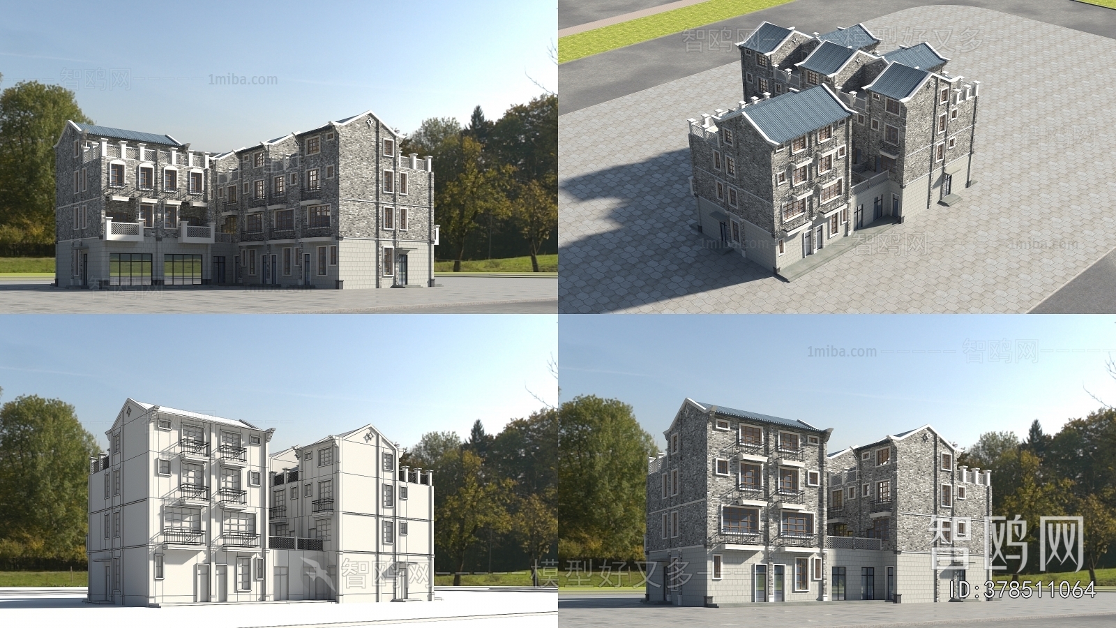 Modern Building Appearance