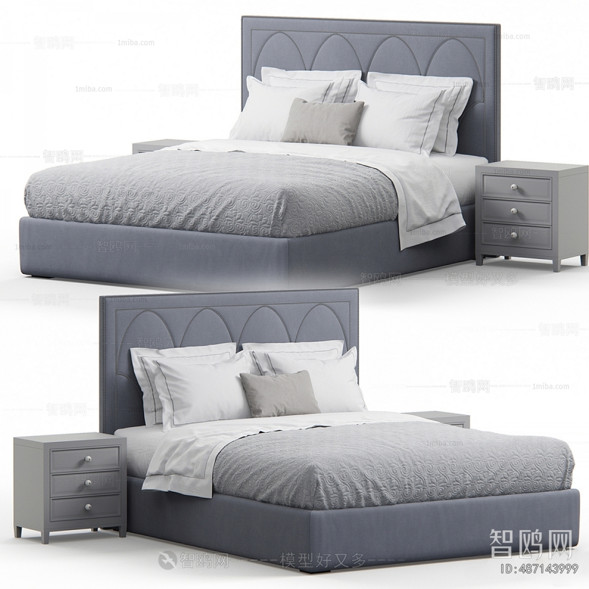 Modern Double Bed