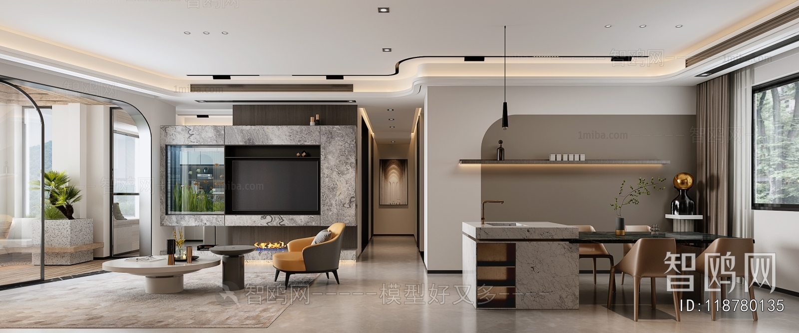 Modern A Living Room