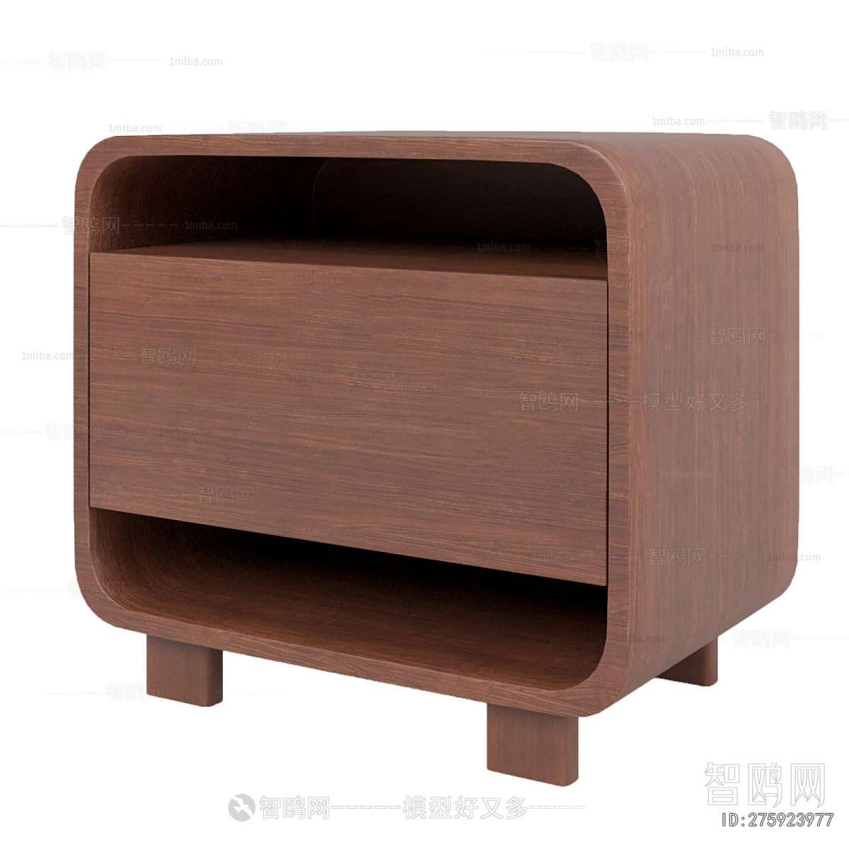 Japanese Style Bedside Cupboard