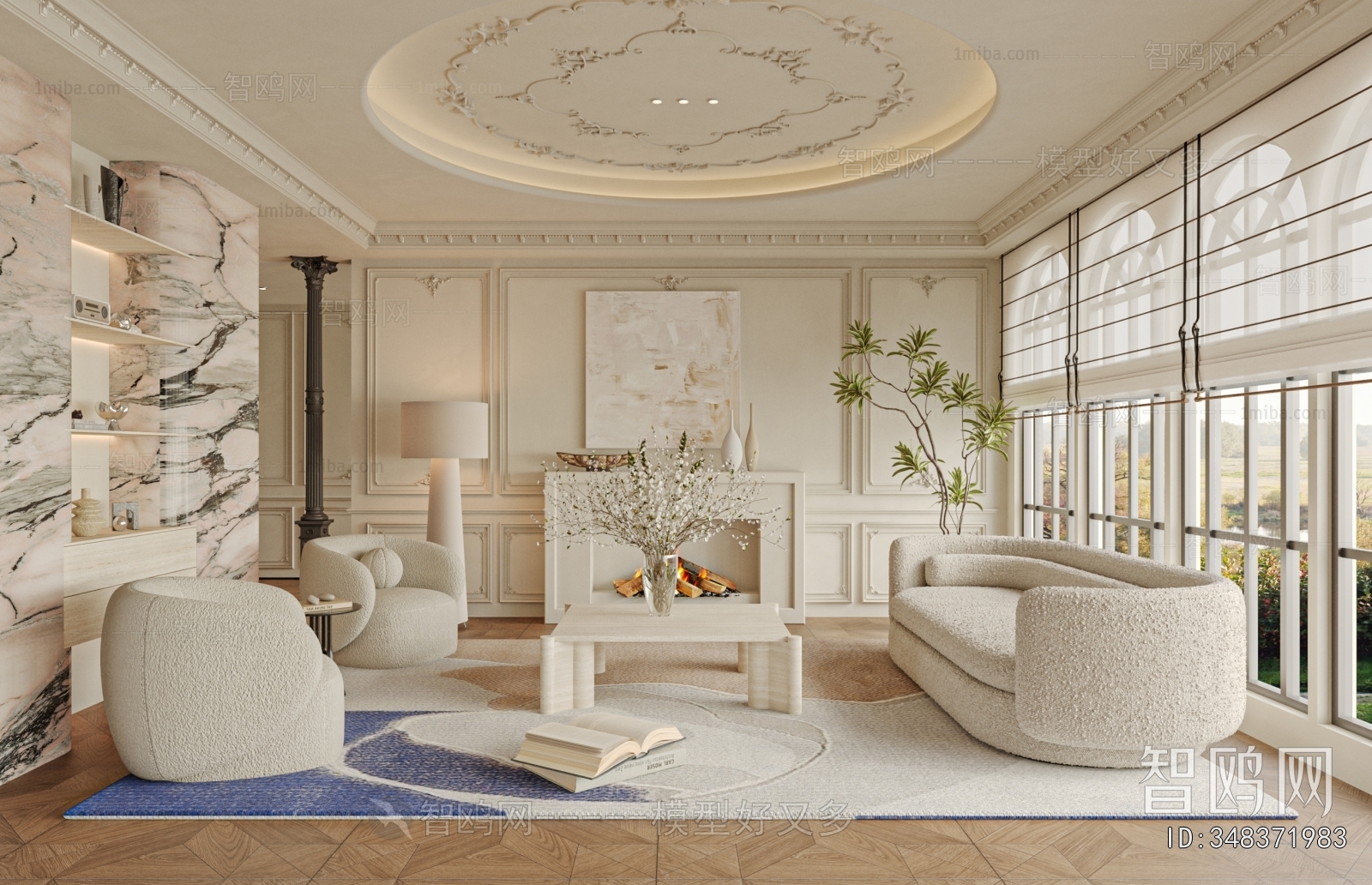 French Style A Living Room