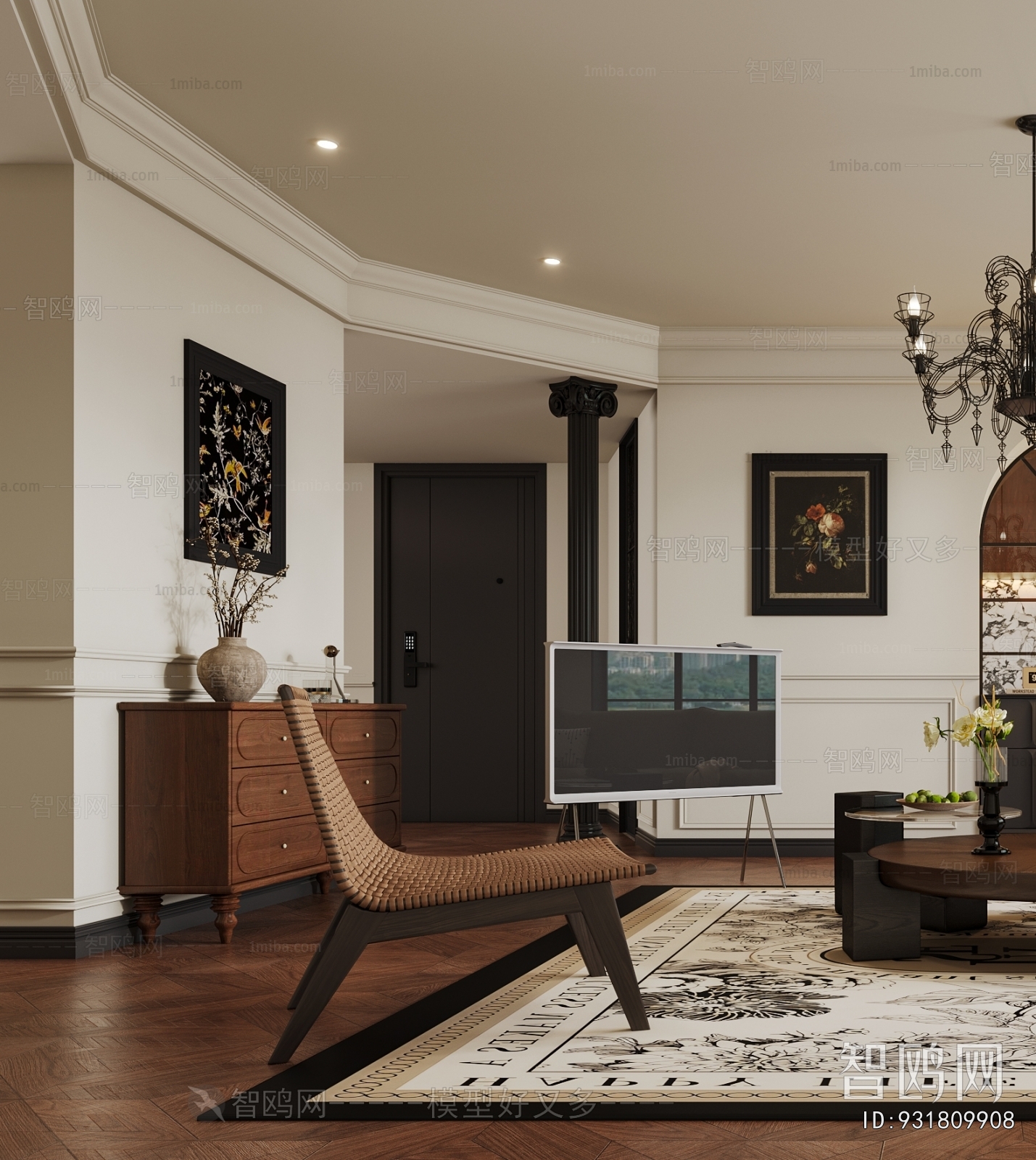 French Style A Living Room