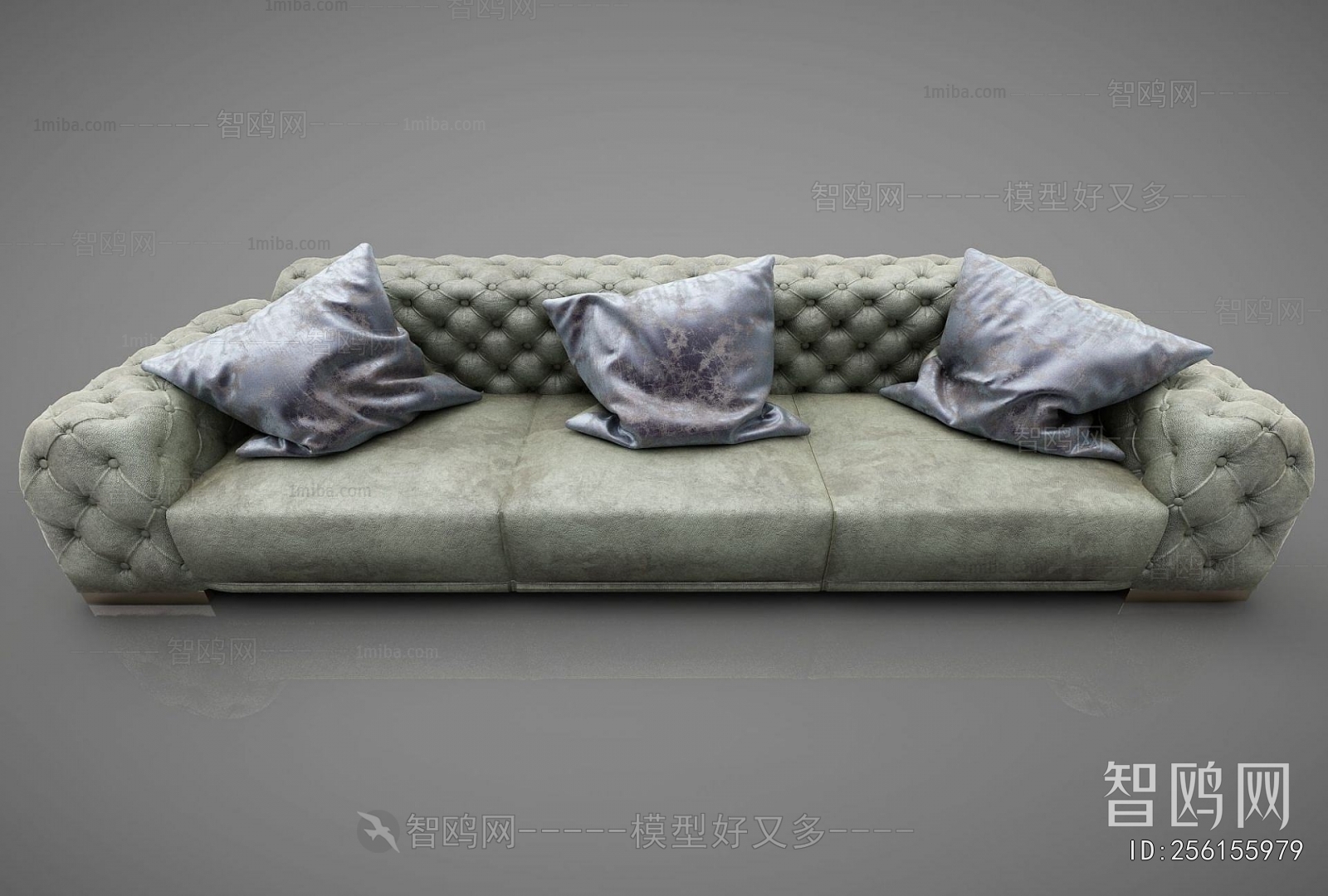 Modern Three-seat Sofa