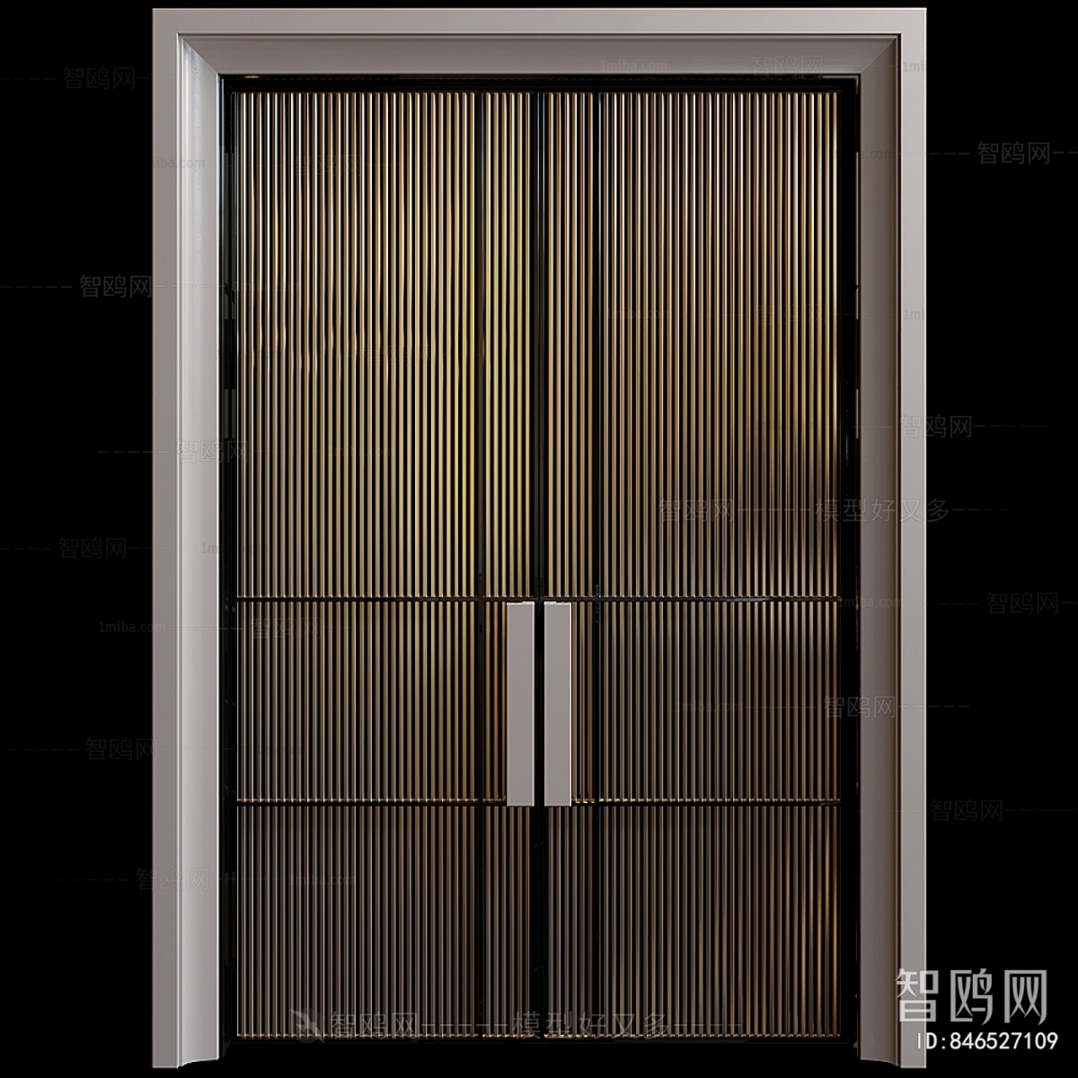 Modern Double Door