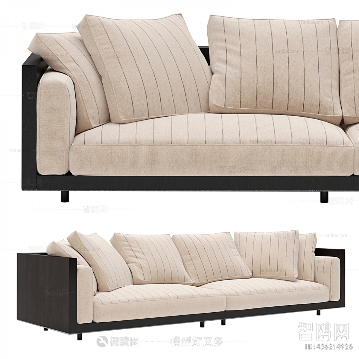 Modern Multi Person Sofa