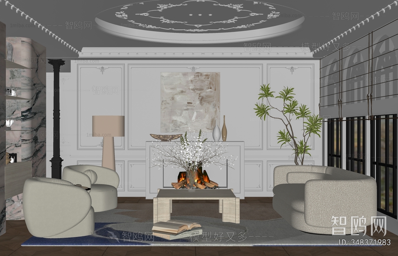 French Style A Living Room