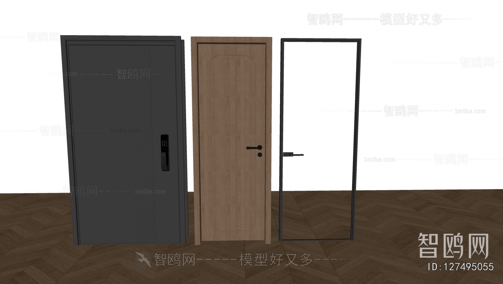 Modern Single Door