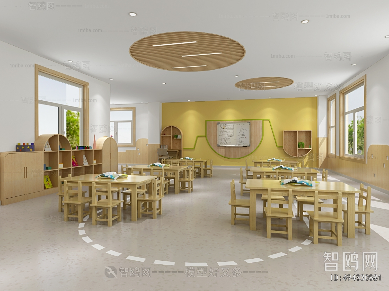 Modern Kindergarten Classrooms