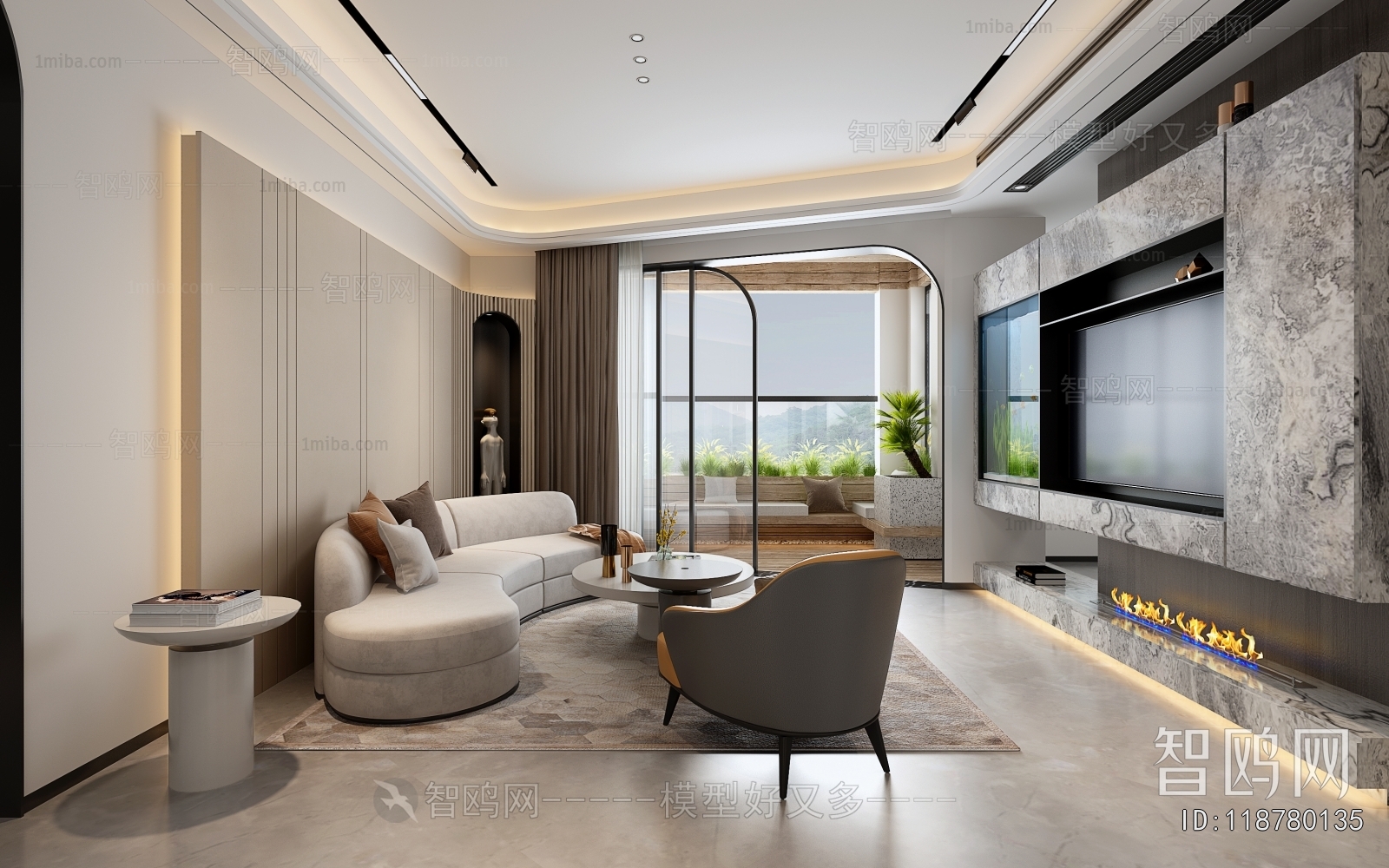 Modern A Living Room