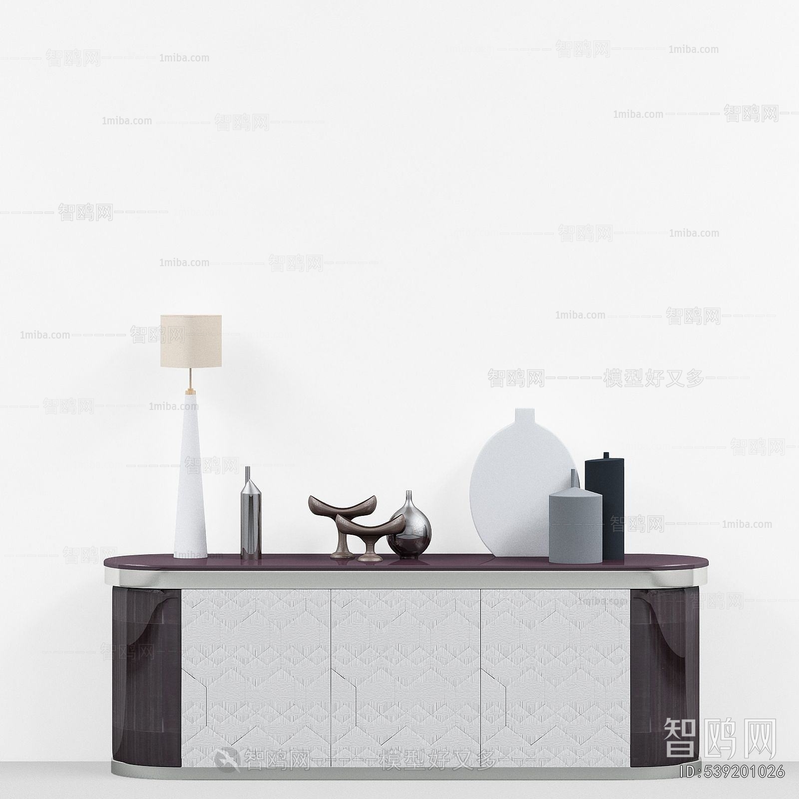 New Chinese Style Side Cabinet