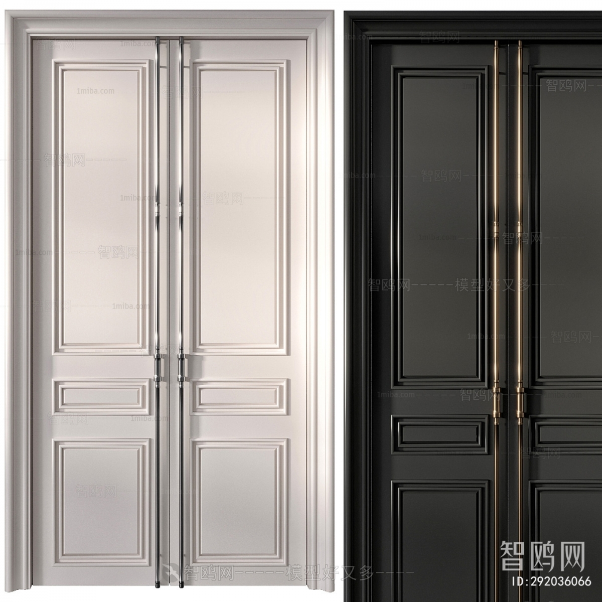 Modern Double Door
