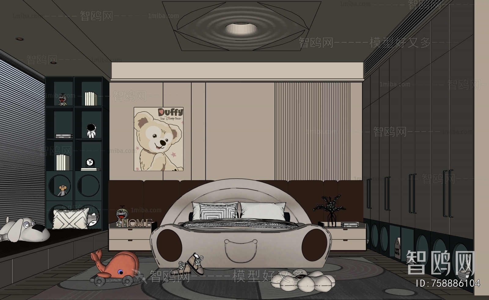 Modern Girl's Room Daughter's Room