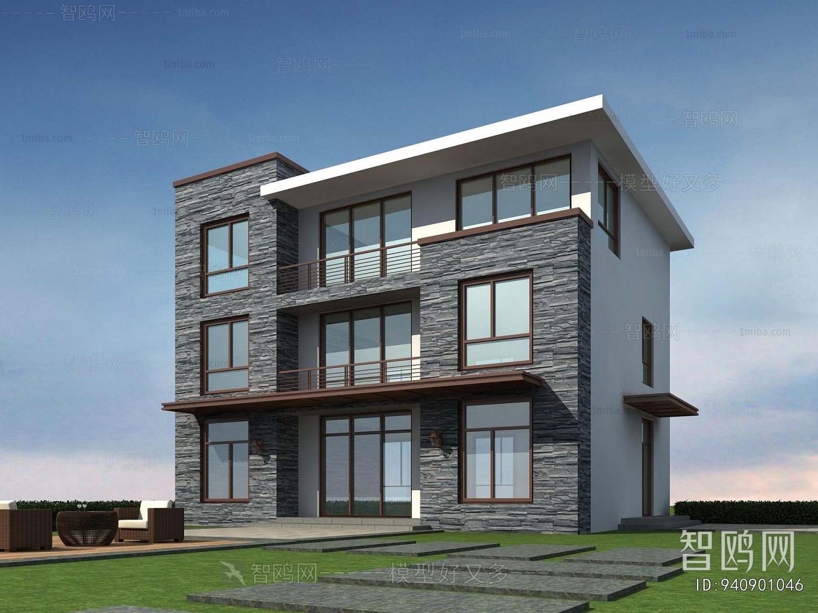 New Chinese Style Detached Villa