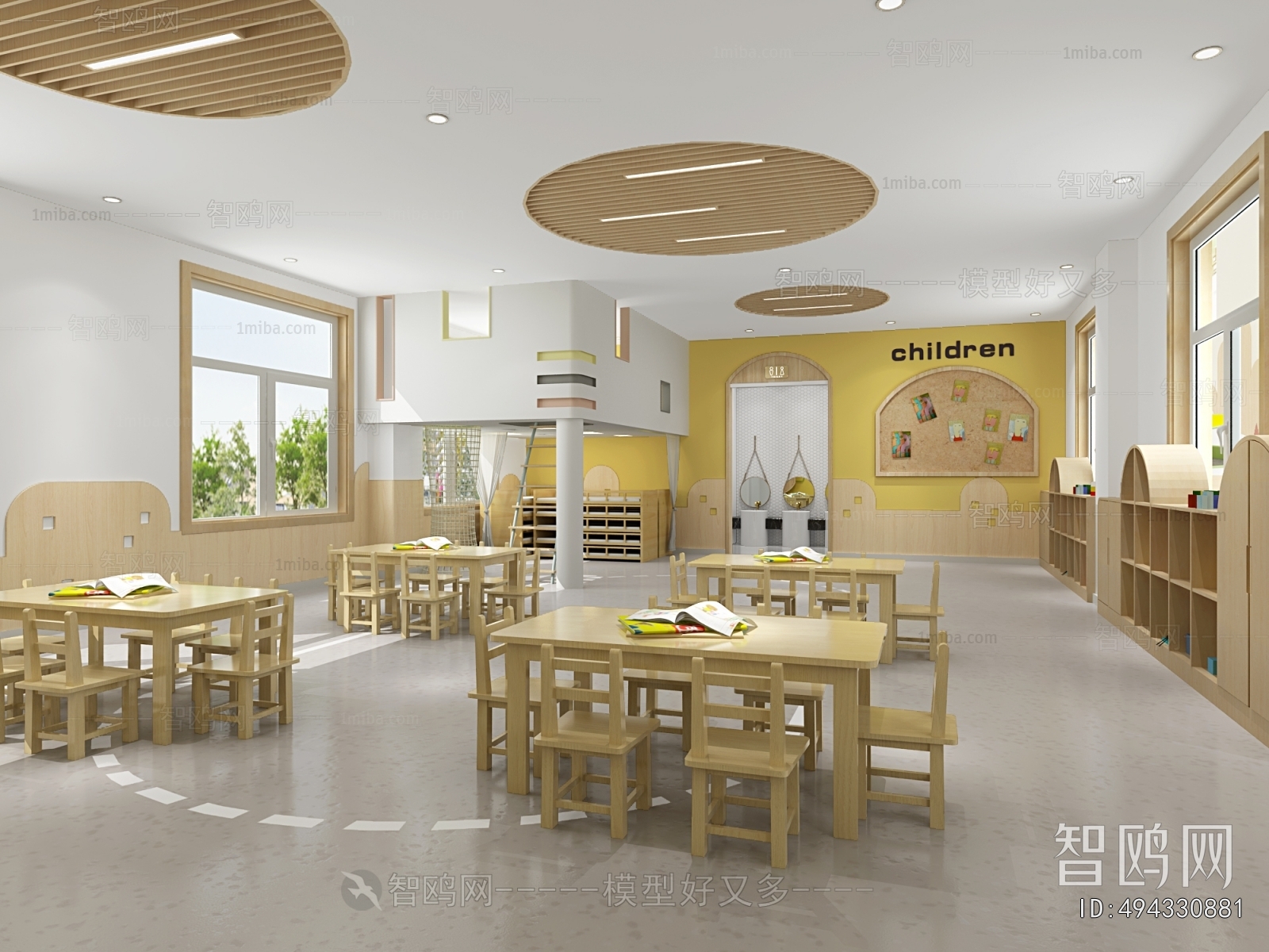 Modern Kindergarten Classrooms
