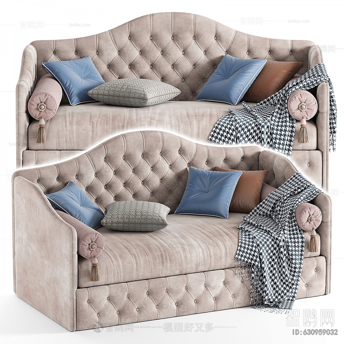 Simple European Style Sofa Bed