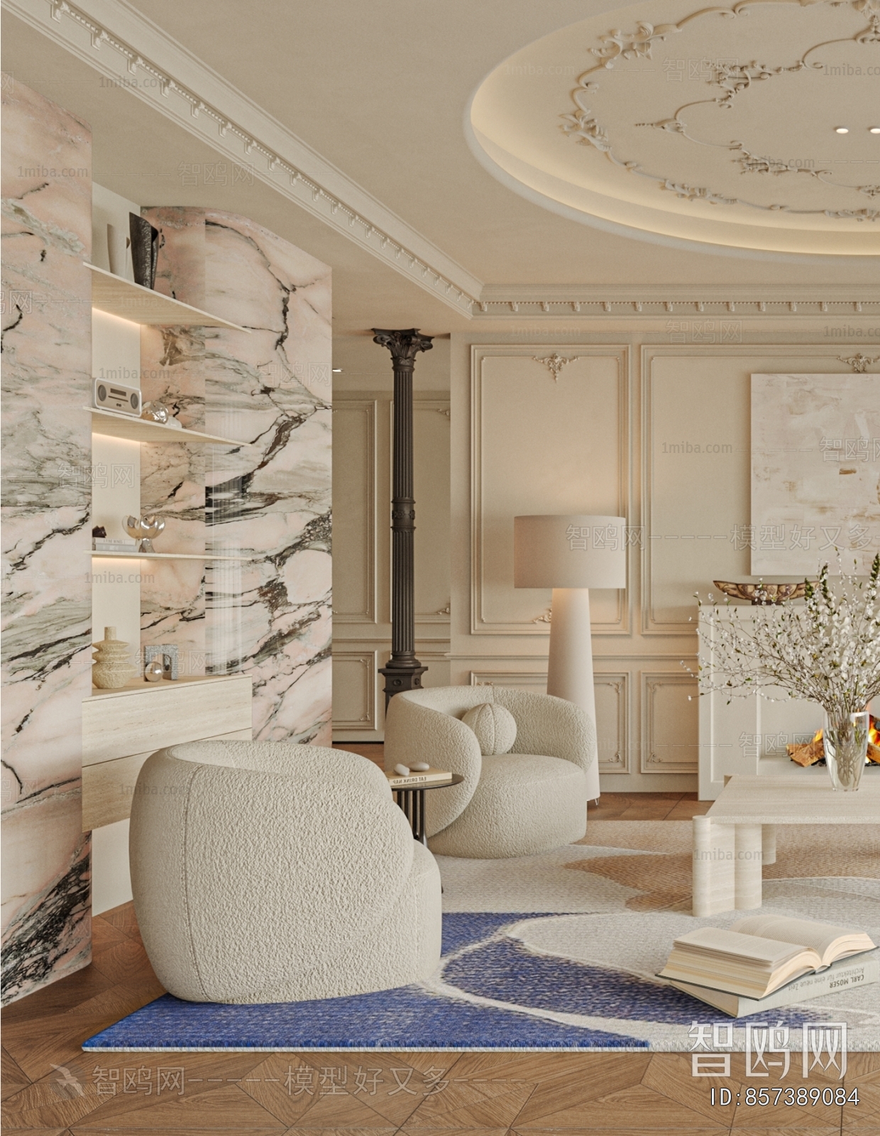 French Style A Living Room