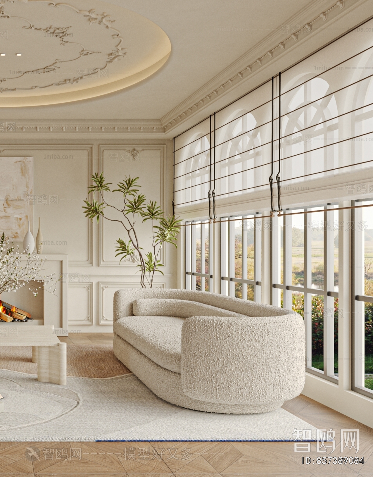 French Style A Living Room