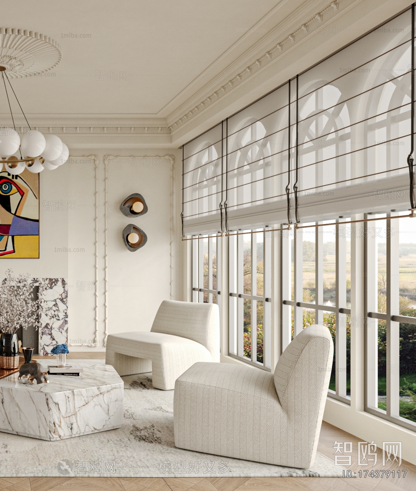 French Style A Living Room