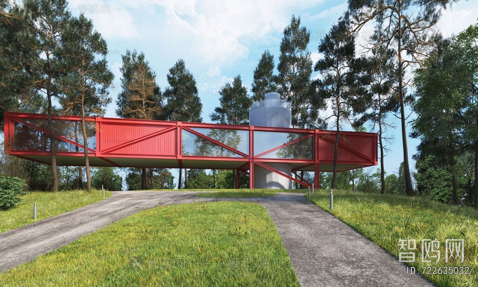 Modern Building Component