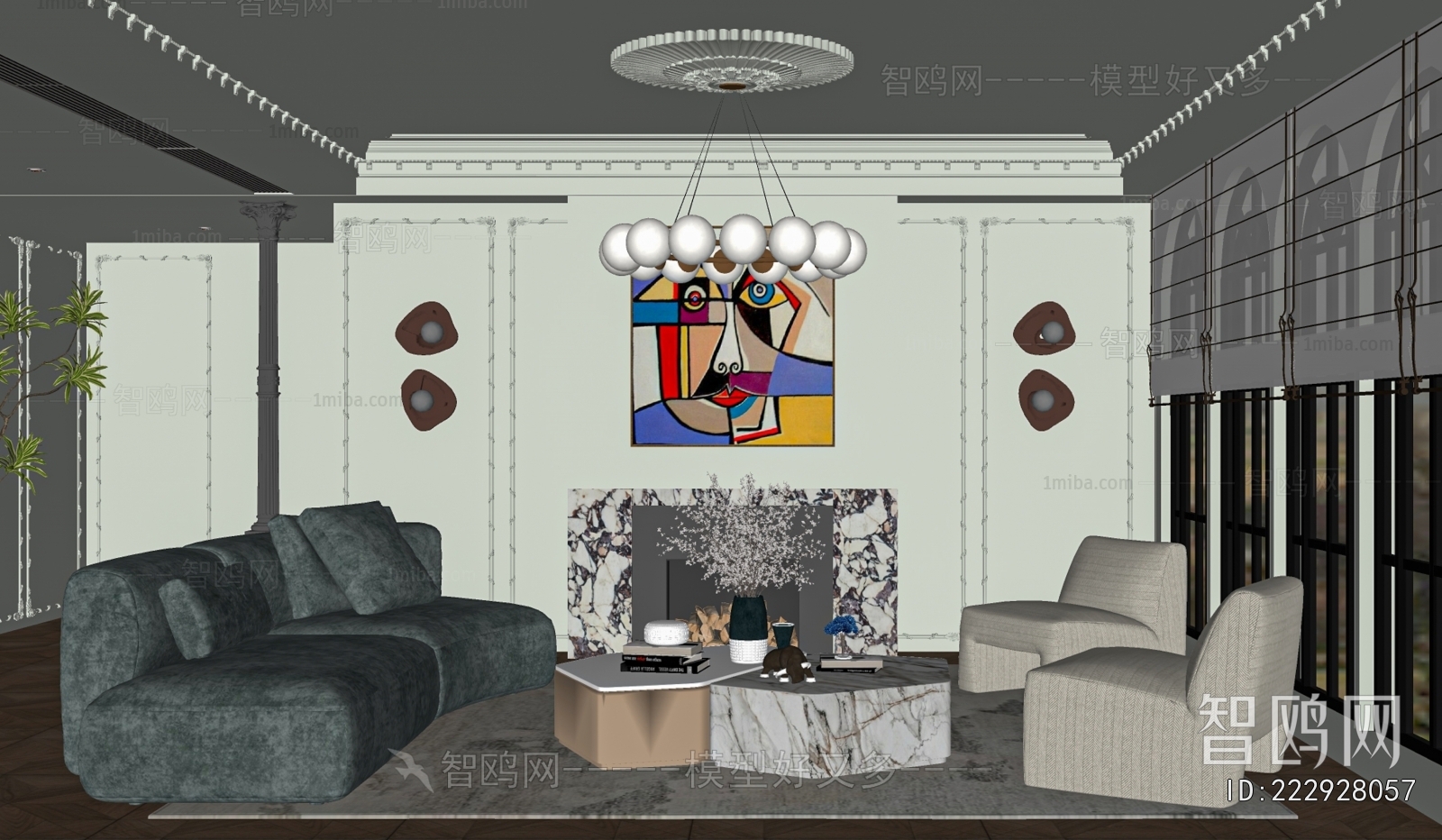 French Style A Living Room