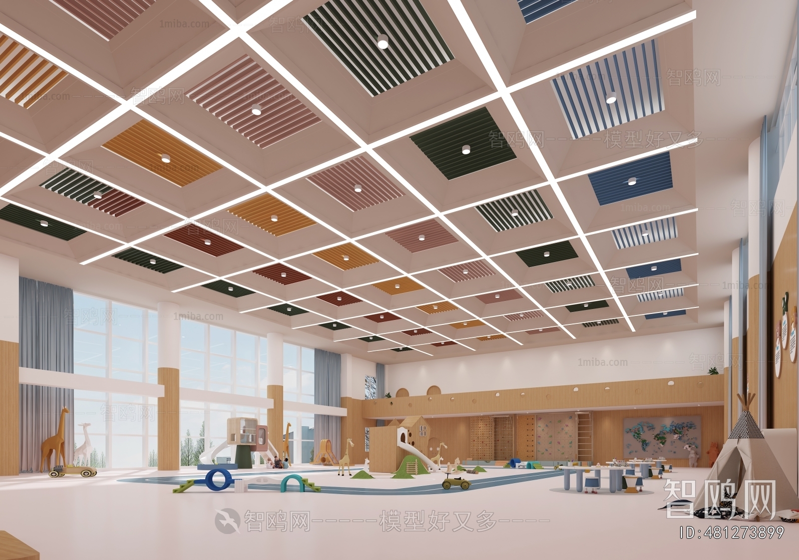 Modern Children's Playroom