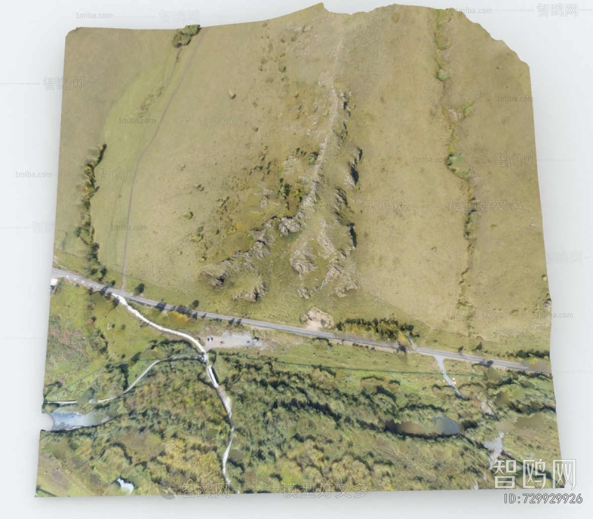 Modern Architectural Bird's-eye View Planning